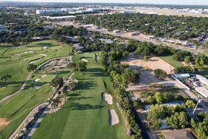 Brook Hollow 18th Fairway Aerial